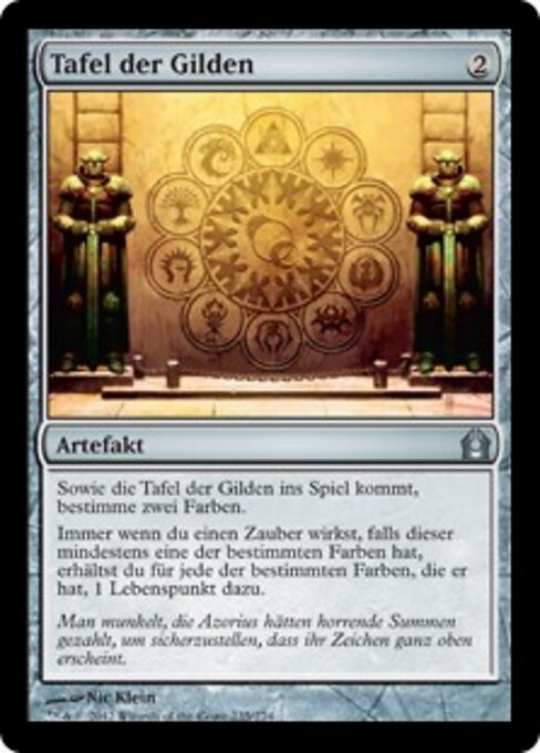 Tablet of the Guilds