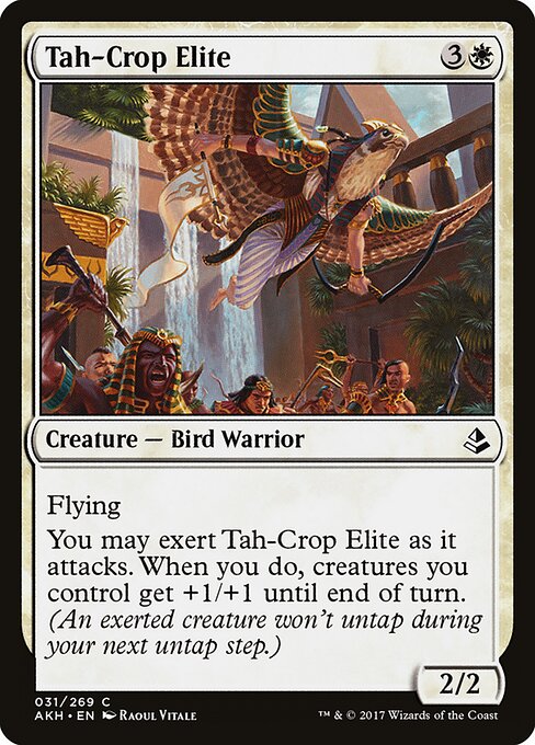 Tah-Crop Elite - Amonkhet (#31) - Illustrated by Raoul Vitale - Magic: The Gathering Card