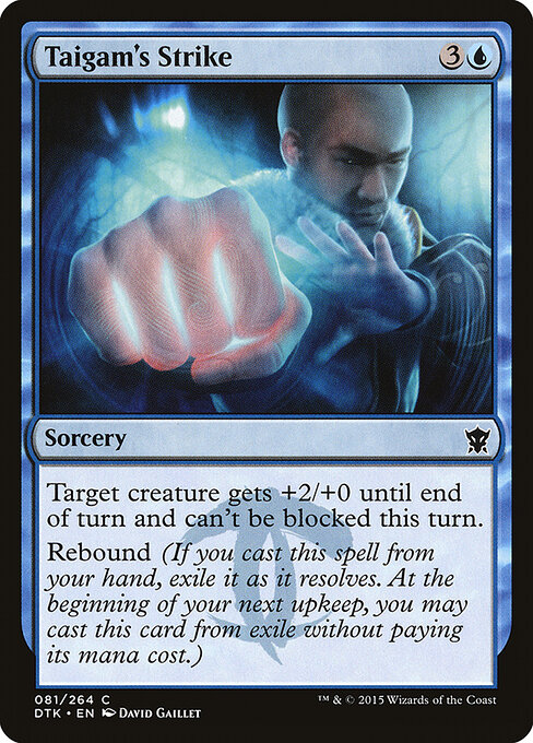 Taigam's Strike - Dragons of Tarkir Magic card