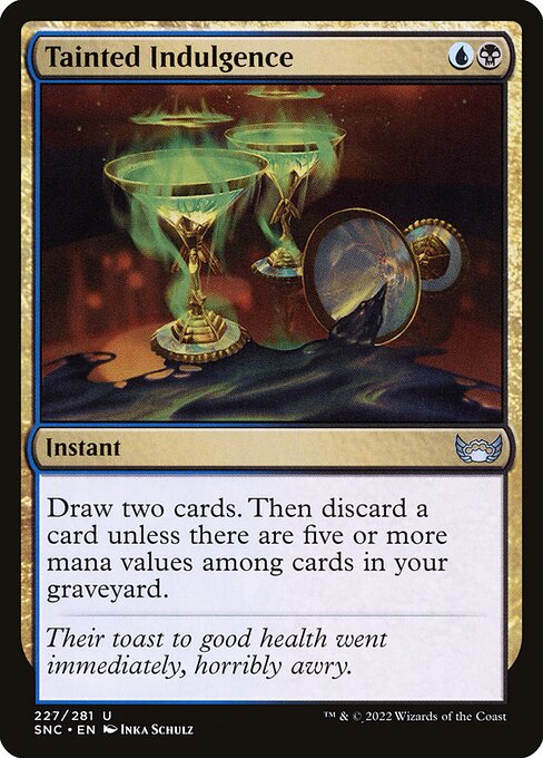 Tainted Indulgence - Streets of New Capenna Magic card