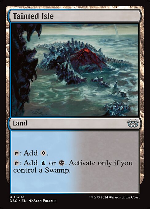 Tainted Isle - Duskmourn: House of Horror Commander Magic card