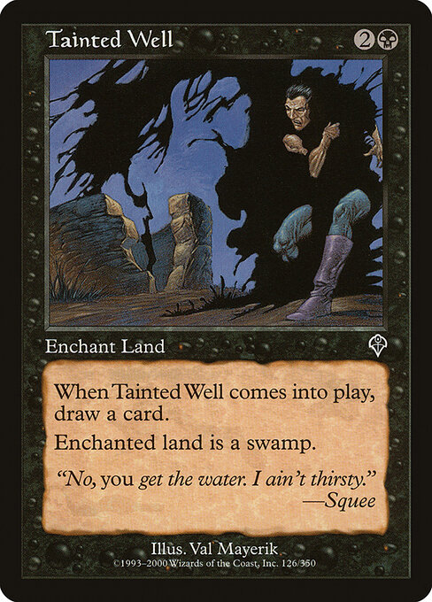 Tainted Well - Invasion Magic card