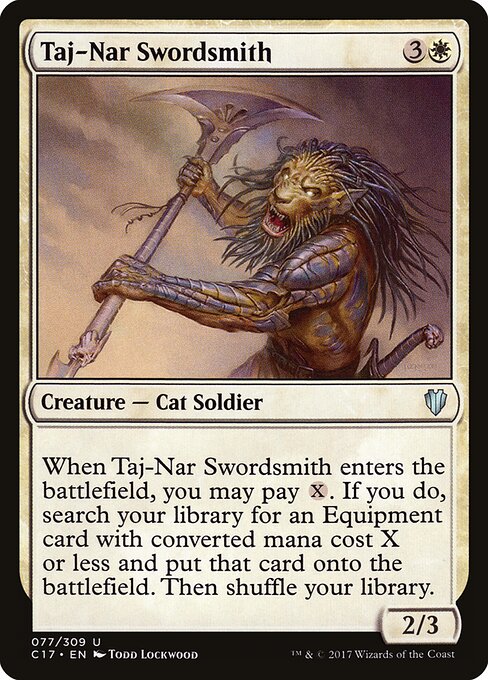 Taj-Nar Swordsmith - Commander 2017 Magic card