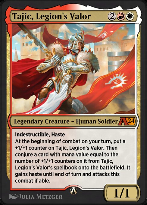 Tajic, Legion's Valor - Alchemy: Murders at Karlov Manor  Magic card