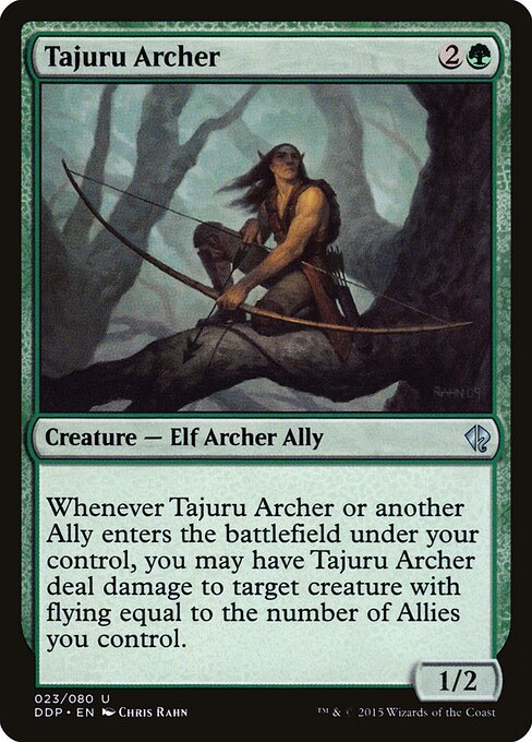 Tajuru Archer - Duel Decks: Zendikar vs. Eldrazi Magic card