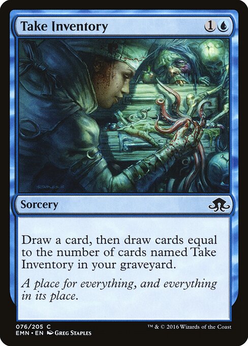 Take Inventory - Eldritch Moon Magic card