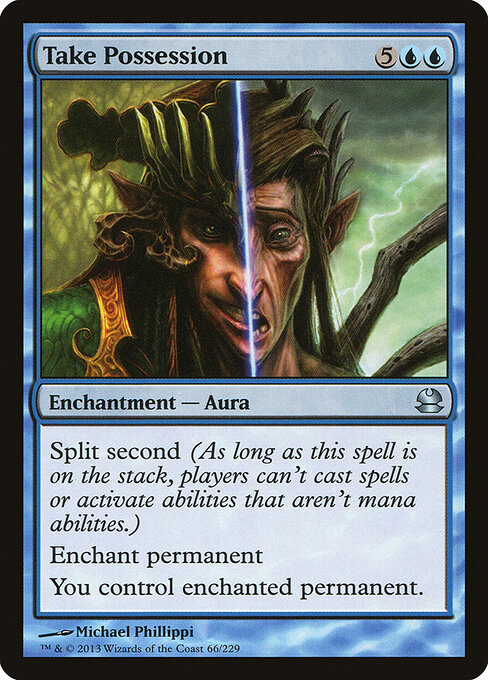 Take Possession - Modern Masters (#66) - Illustrated by Michael Phillippi - Magic: The Gathering Card