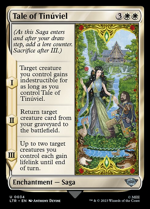 Tale of Tinúviel - The Lord of the Rings: Tales of Middle-earth Magic card