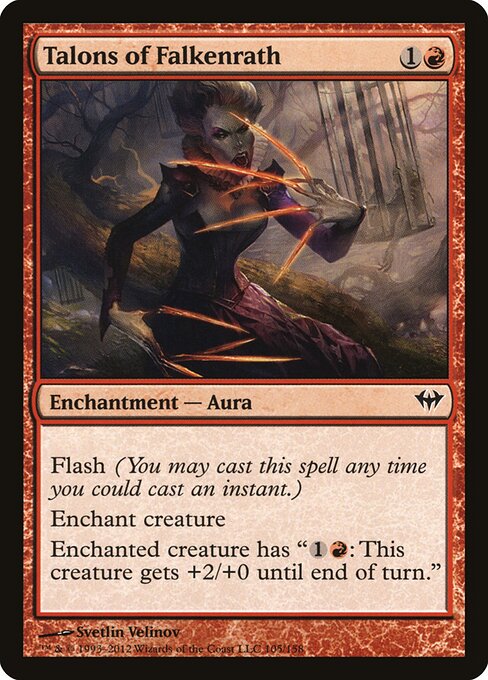 Talons of Falkenrath - Dark Ascension Magic card