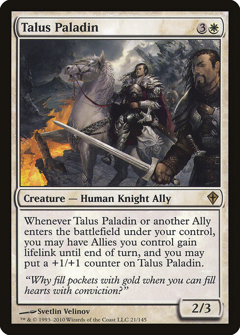 Talus Paladin - Worldwake Magic card