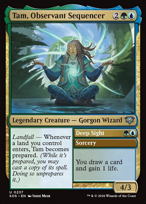 Tam, Observant Sequencer // Deep Sight
