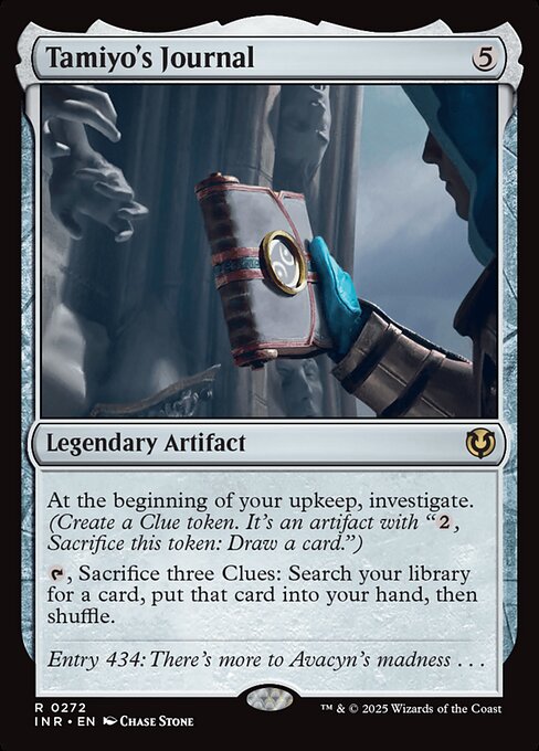 Tamiyo's Journal - Innistrad Remastered Magic card