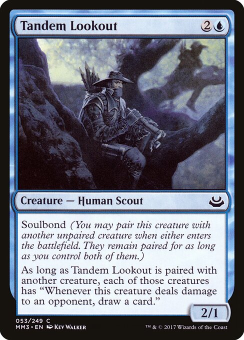 Tandem Lookout - Modern Masters 2017 (#53) - Illustrated by Kev Walker - Magic: The Gathering Card