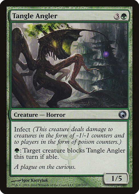 Tangle Angler - Scars of Mirrodin Magic card