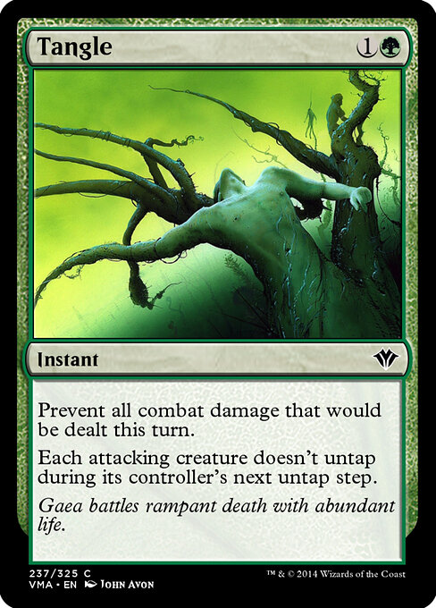 Tangle - Vintage Masters Magic card