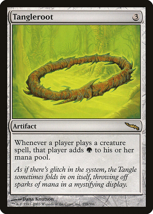 Tangleroot - Mirrodin Magic card