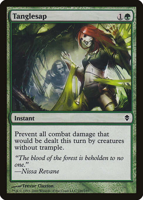 Tanglesap - Zendikar Magic card