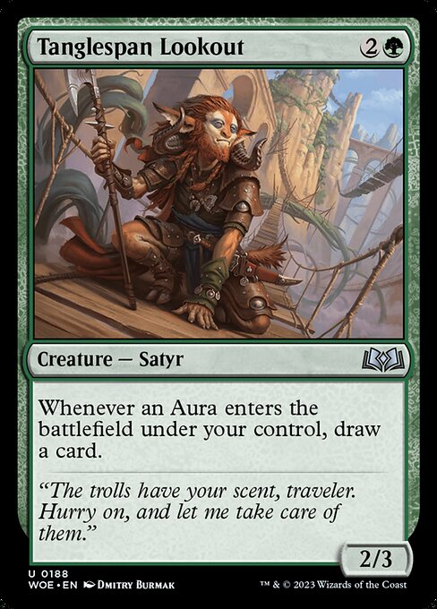 Tanglespan Lookout - Wilds of Eldraine Magic card