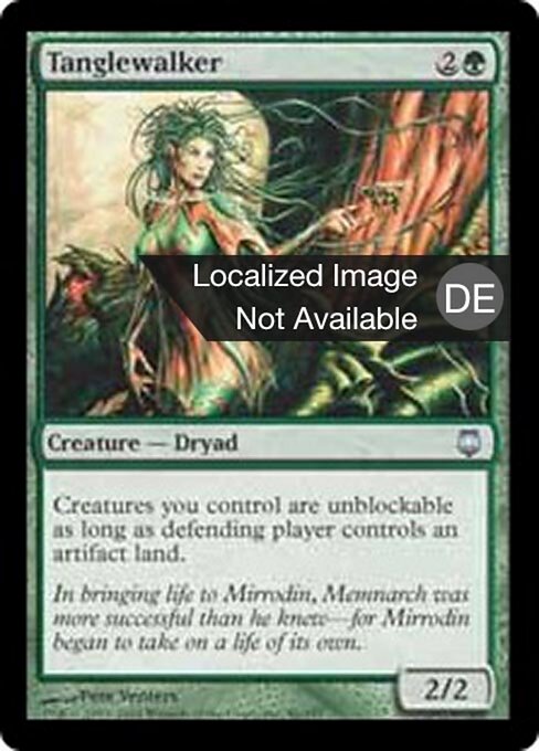 Tanglewalker - Darksteel (#86) - Illustrated by Pete Venters - Magic: The Gathering Card