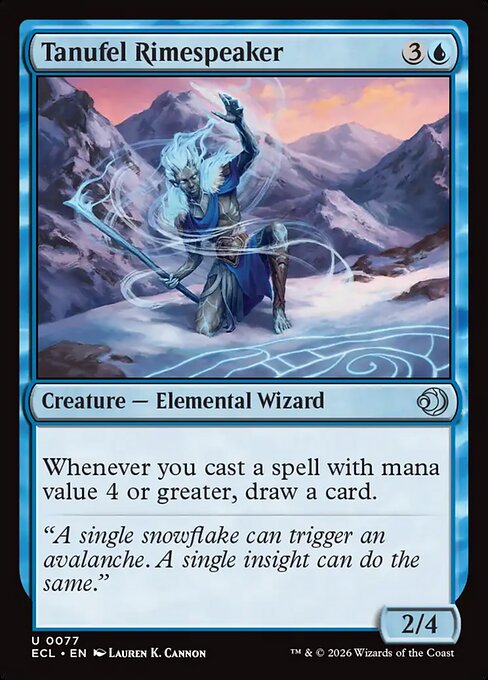 Tanufel Rimespeaker - Lorwyn Eclipsed Magic card