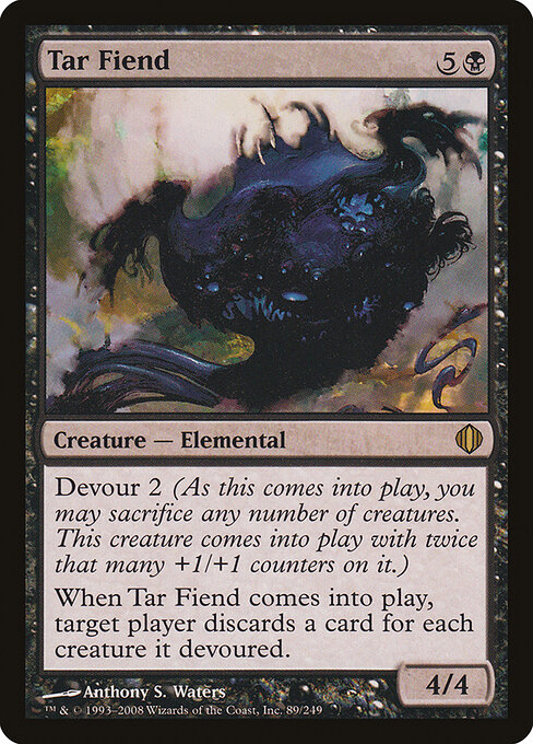 Tar Fiend - Shards of Alara Magic card