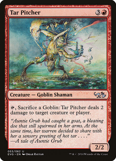 Tar Pitcher - Duel Decks Anthology: Elves vs. Goblins Magic card