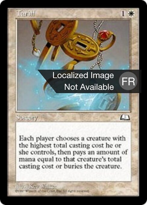 Tariff - Classic Sixth Edition (#47) - Illustrated by Kev Walker - Magic: The Gathering Card