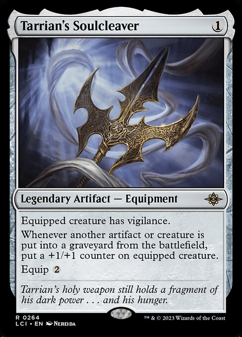 Tarrian's Soulcleaver - The Lost Caverns of Ixalan (#264) - Illustrated by Nereida - Magic: The Gathering Card