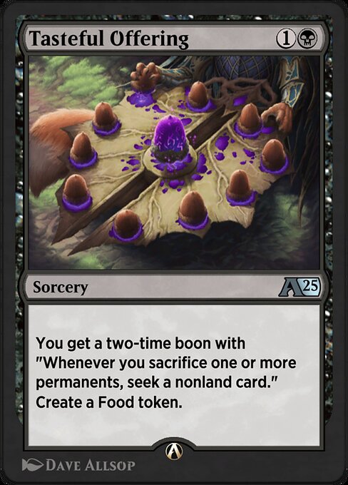 Tasteful Offering - Alchemy: Bloomburrow Magic card