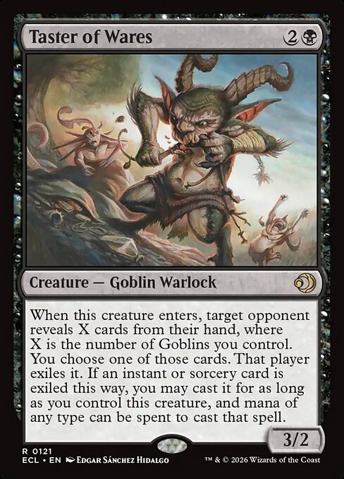 Taster of Wares - Lorwyn Eclipsed Magic card