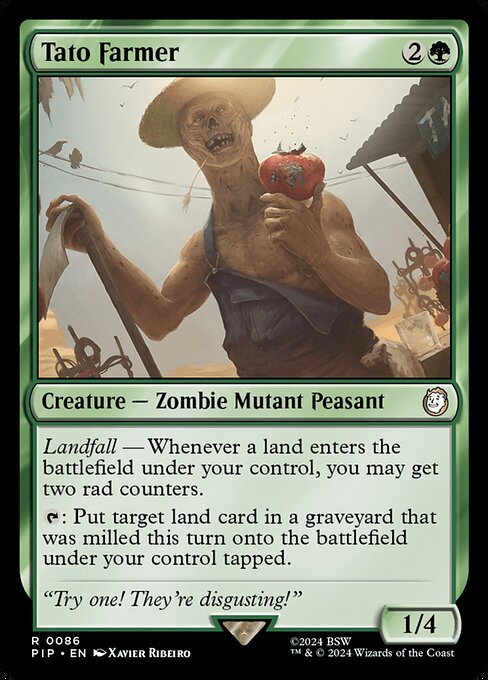 Tato Farmer - Fallout Magic card