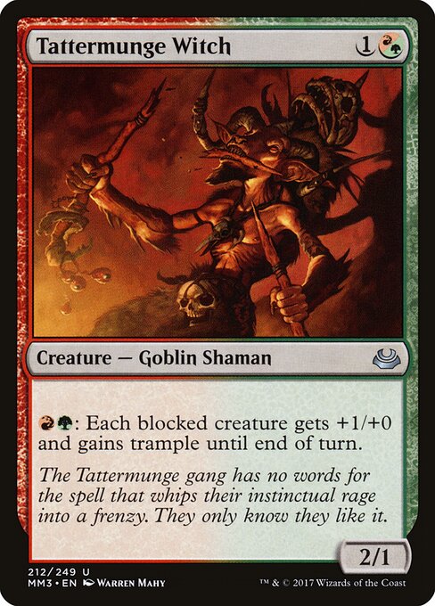 Tattermunge Witch - Modern Masters 2017 Magic card
