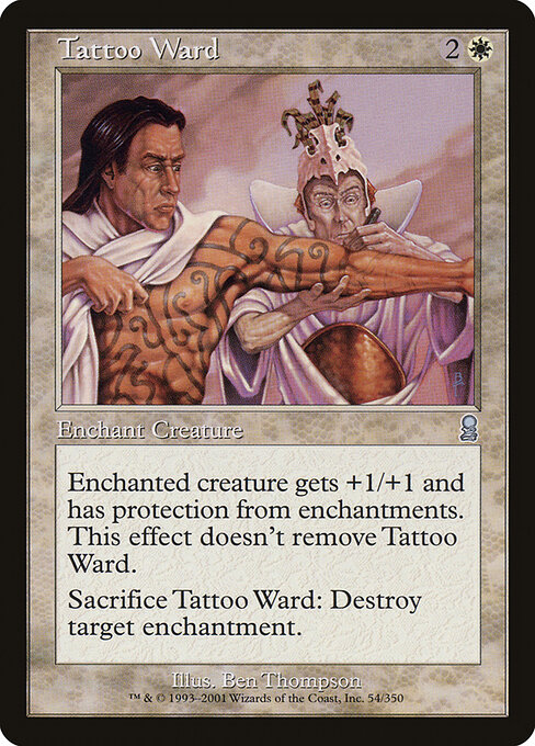 Tattoo Ward - Odyssey Magic card