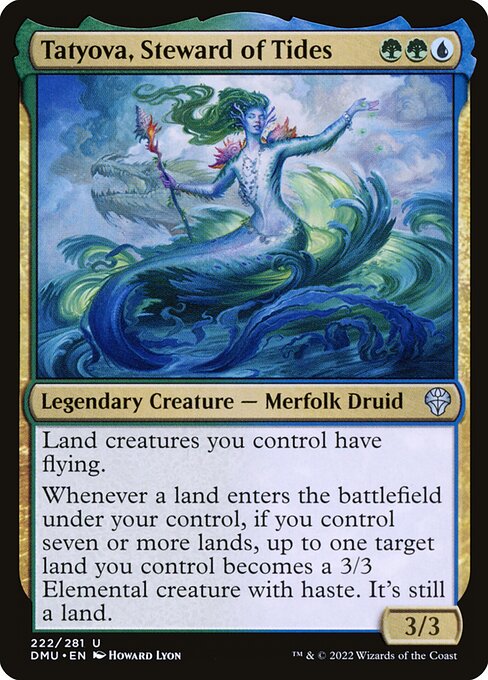 Tatyova, Steward of Tides - Dominaria United Magic card