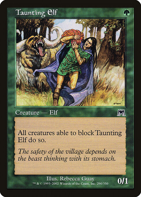 Taunting Elf - Onslaught Magic card