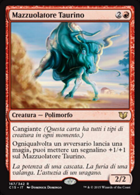 Taurean Mauler - Archenemy (#49) - Illustrated by Dominick Domingo - Magic: The Gathering Card