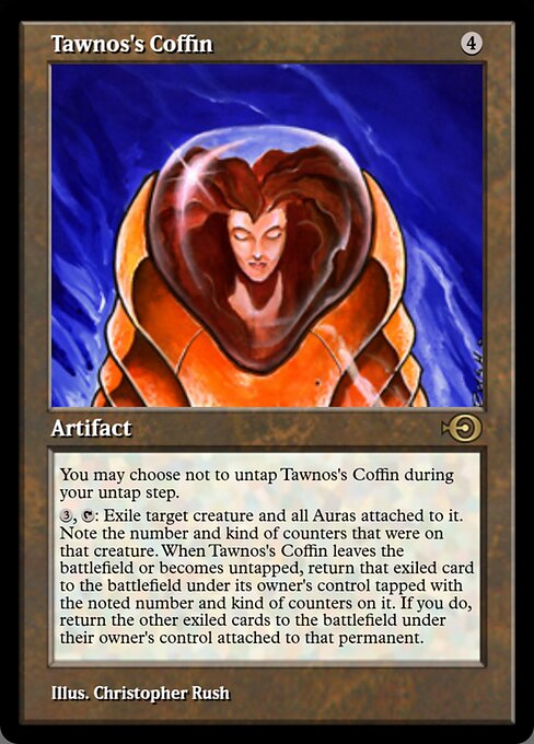 Tawnos's Coffin - Antiquities (#68) - Illustrated by Christopher Rush - Magic: The Gathering Card