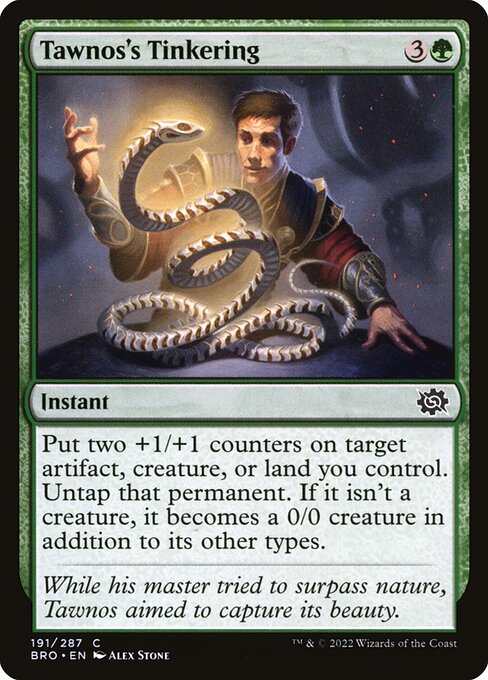Tawnos's Tinkering - The Brothers' War Magic card