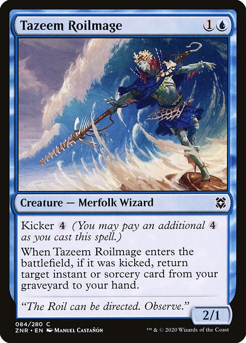 Tazeem Roilmage - Zendikar Rising Magic card
