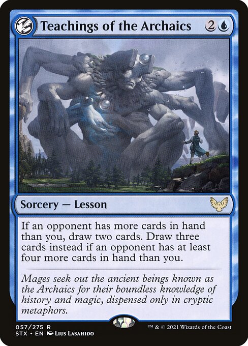 Teachings of the Archaics - Strixhaven: School of Mages Magic card
