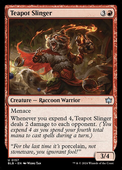 Teapot Slinger - Bloomburrow Magic card