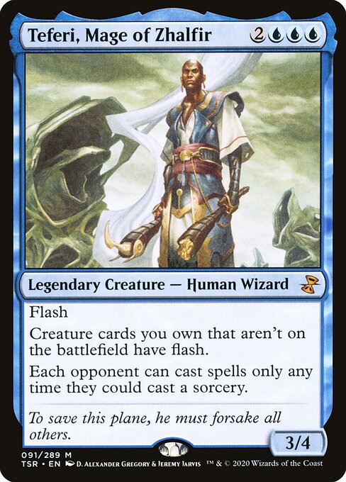 Teferi, Mage of Zhalfir - Time Spiral Remastered Magic card