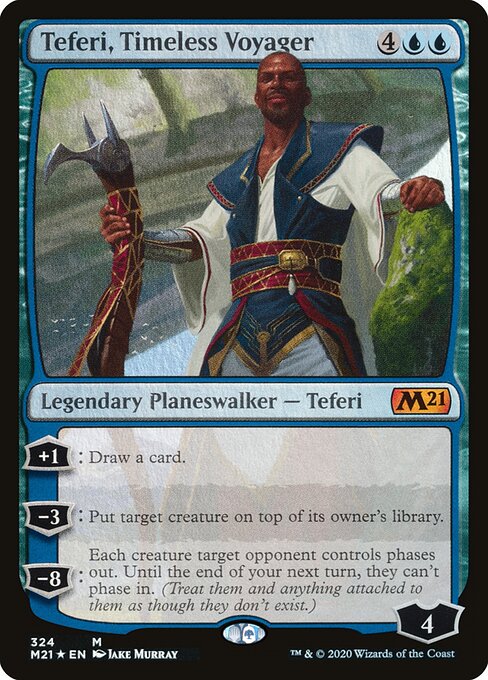 Teferi, Timeless Voyager - Core Set 2021 Magic card