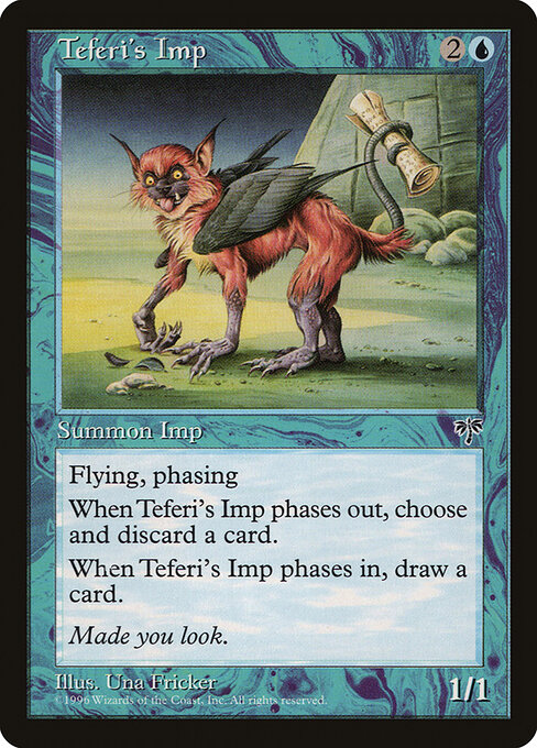 Teferi's Imp - Mirage Magic card