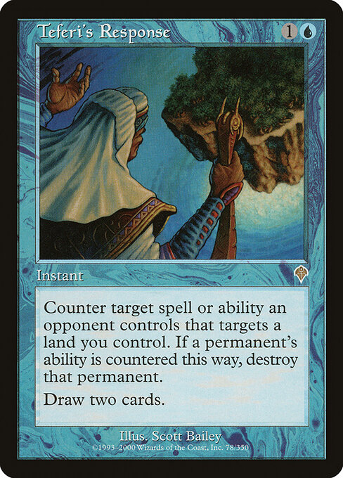Teferi's Response - Invasion Magic card