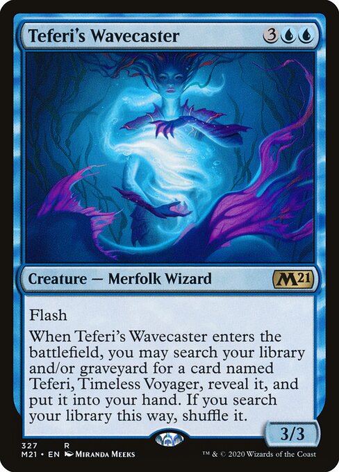 Teferi's Wavecaster - Core Set 2021 Magic card