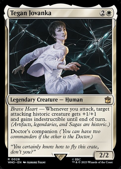 Tegan Jovanka - Doctor Who Magic card