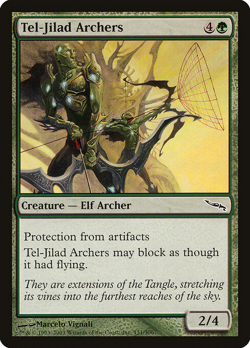 Tel-Jilad Archers - Mirrodin Magic card