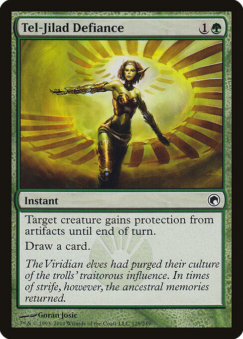 Tel-Jilad Defiance - Scars of Mirrodin Magic card