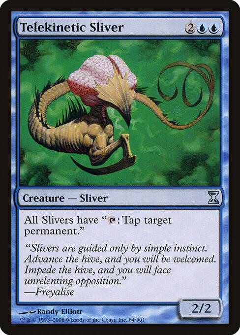 Telekinetic Sliver - Time Spiral Magic card